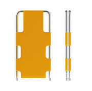 Camilla plegable Spencer 250 naranja plegable en longitud